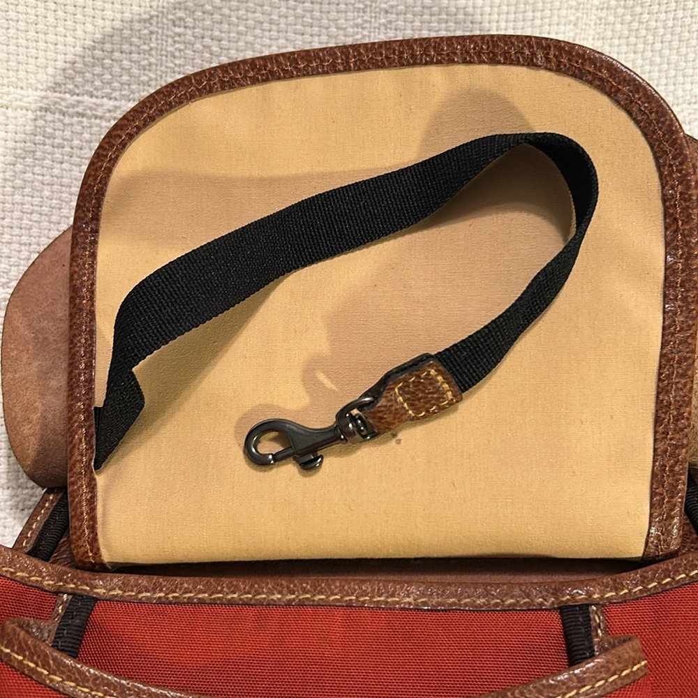 DOONEY & BOURKE Burnt Orange and Leather Women’s Backpack - Picture 11 of 11
